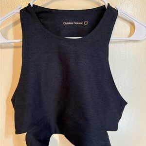 Outdoor voices open back bra NWOT size S